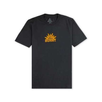 Roark Burnt Men's S/S T-Shirt - Black