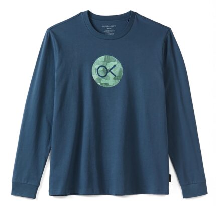 Outerknown OK Pattern Dot Men's L/S T-Shirt - Big Dipper