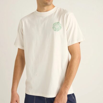 Rhythm Vortex Vintage Men's S/S T-Shirt - White