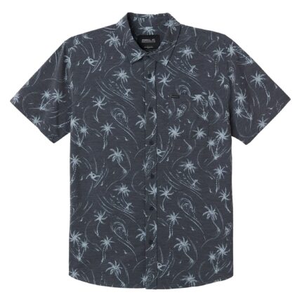 O'Neill TRVLR Upf Traverse Standard S/S Dress Shirt - Black