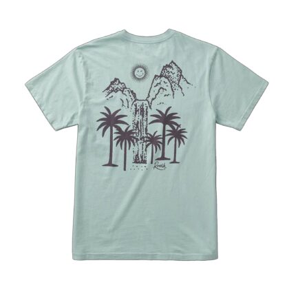 Roark Palm Gorge Men's S/S T-Shirt - Harbor