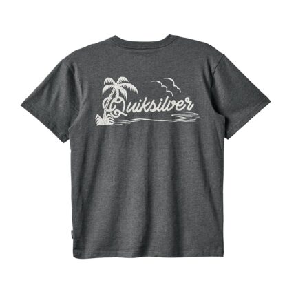 Quiksilver Island Vibin Classic Men's S/S T-Shirt - Charcoal Heather