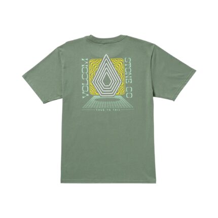 Volcom Plated Men's S/S T-Shirt - Light Olive