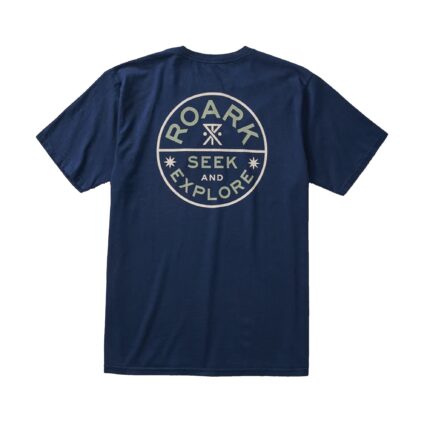 Roark Seek & Explore Signet Men's S/S T-Shirt - Navy