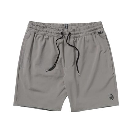 Volcom Nomoly Elastic 18" Men's Walkshorts - Pewter