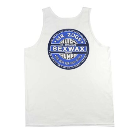 Sex Wax Quick Humps Men's Tank - White
