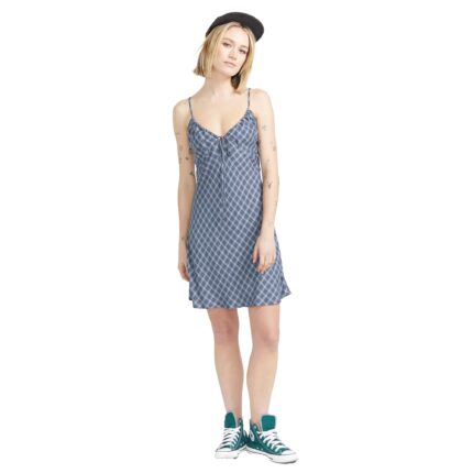 Volcom Haute Embers Women's Dress - Vintage Navy